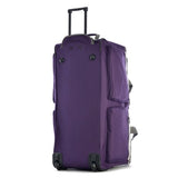 Olympia 33 Inch 8 Pocket Rolling Duffel, Dark Lavende