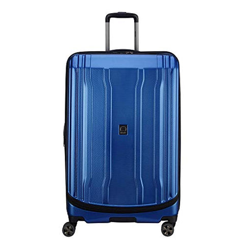 DELSEY Paris Luggage Cruise Lite Hardside 2.0 29" Checked Expandable Suitcase, Blue