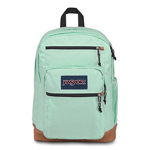 Jansport Bags Jansport Green Backpack Leather Bottom Shop JanSport