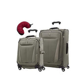 Travelpro Maxlite 5 | 3-Pc Set | Int'L Carry-On & 25" Exp. Spinners With Travel Pillow (Slate