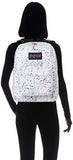 JanSport Unisex SuperBreak Splatter Dot White One Size