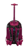 Rockland 19 Inch Rolling Backpack, Peace, One Size