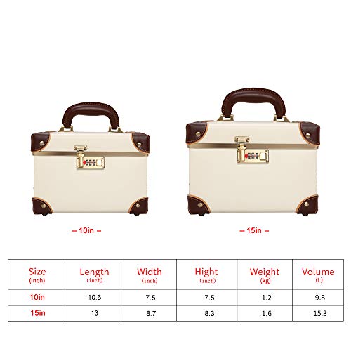 Shop urecity Portable Makeup Train Case Cosme – Luggage Factory