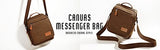 Berchirly Small Messenger Bags, Vintage Men's Canvas Shoulder Crossbody Sling Hiking Bag Satchel Everyday use