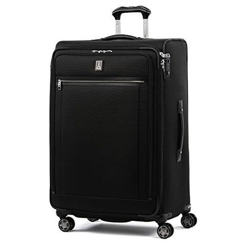 Travelpro Luggage Platinum Elite 29" Expandable Spinner Suitcase W/Suiter, Shadow Black
