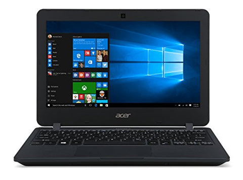 Acer Travelmate B117-M-C0Dk 11.6" Notebook, 4 Gb Ram, 32 Gb Ssd, Intel Hd Graphics, Black