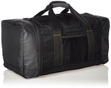 ORIGINAL PENGUIN Weekender Duffel Luggage Bag for Men, Black/Grey Crosshatch, One Size