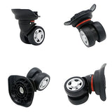 Replacement Luggage Wheel Repair Suitcase Bag Parts Spinner Wheels (W055) For Customs Box (A Set