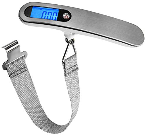 Dy Reier Digital Lcd Light Up Display Luggage Scale, Lightweght Easy Grip, 110 Lb Capacity For