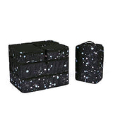 JJ POWER Travel Packing Cubes 6 Set with Bonus Shoe Bag (Starry)