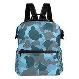 Colourlife Camouflage Head Stylish Casual Shoulder Backpacks Laptop School Bags Travel Multipurpose
