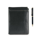 Passport Sleeve Holder Wallet [Italy Made Top Leather] [RFID + Free Micro Pen]