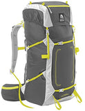 Granite Gear Lutsen 45 Backpack - Women's Flint/Chromium/Neolime Large/X-Large