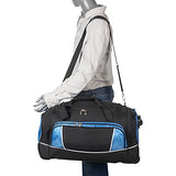 Bellino 24" Rolling Duffel, Blue One Size