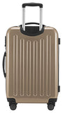 HAUPTSTADTKOFFER Luggage Sets Alex UP Hard Shell Luggage with Spinner Wheels 3 Piece Suitcase TSA Champagne