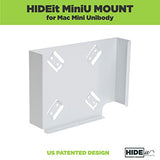 Hideit Miniu Mount - Patented Mac Mini Wall Mount, Vesa Mount, Under Desk Mount - Made In The Usa