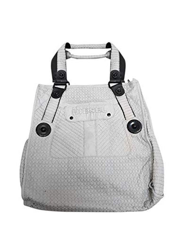 Diesel Handbag 00BB69PR457T8027 Hand Luggage, 30 cm, 6 liters, White (Weiß)
