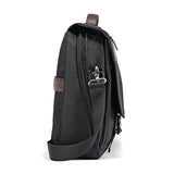 Samsonite Kombi Flapover Briefcase, Black/Brown