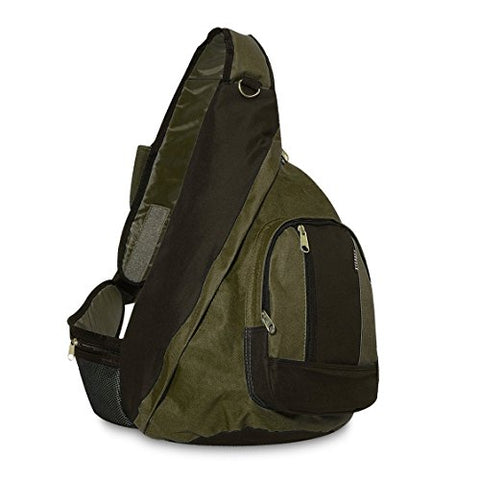 Everest Sling Bag, Olive/Black