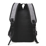 Datomarry Small Gray Outdoor Travel Adventure Zoo Backpack for Kids Toddlers