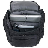 Kenneth Cole Reaction Top Zip Laptop with USB Port (RFID) Backpack, Black One Size