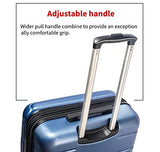 AOUZE Practical Luggage Suitcase Lightweight Expandable Lock Rotator 20 Inches 24 Inches 28 Inches Ultra-Lightweight But Very Durable Suitable for Outdoor Use (Color : Blue)