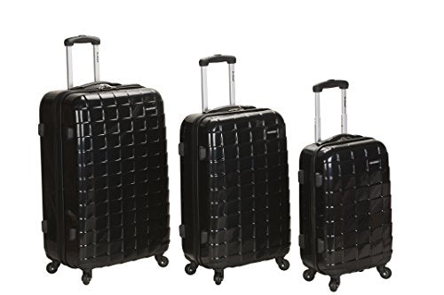 Rockland Luggage Celebrity 3 Piece Luggage Set, Black, One Size