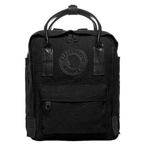 Fjallraven - Kanken No.2 Black Mini Backpack for Work, Black