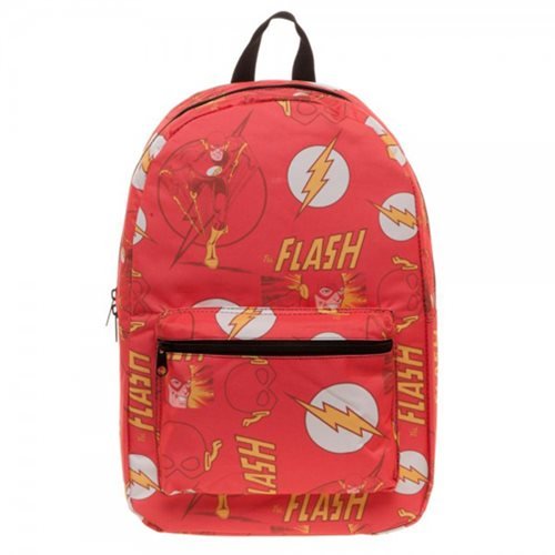 The Flash Logo Sublimated School Backpack