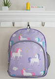 Wildkin 12 Inches Backpack for Toddlers, Boys and Girls, Ideal for Daycare, Preschool and Kindergarten, Perfect Size for School and Travel, Mom's Choice Award Winner, Olive Kids (Unicorn)