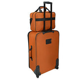 Us Traveler Oakton 4-Piece Luggage Set,Purple,Us