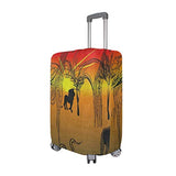 Suitcase Cover Africa Lion Giraffe Snake Luggage Cover Travel Case Bag Protector for Kid Girls