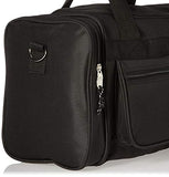Rockland Duffel Bag, Black, 18.5 in X 10.5 in X 8.5 in