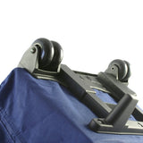 Transworld Roll-Away Deluxe Rolling Backpack - Navy Blue