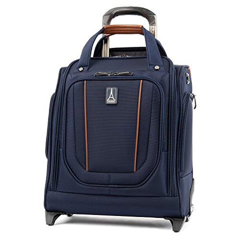 Travelpro Crew Versapack Rolling Underseat Carry-on, Patriot Blue