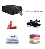 Zmart Portable Travel Shoe Bags with Zipper for Men Waterproof Nylon Traveling Shoe Storage Organizer Packing Cubes 4 Pack