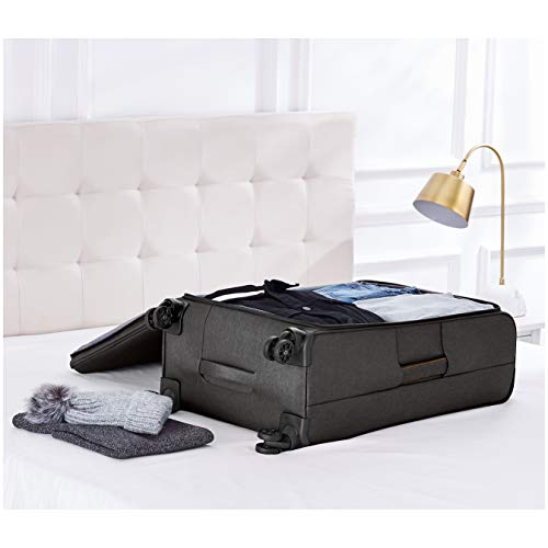 AmazonBasics Belltown Softside Rolling Spinner Suitcase Luggage 30