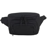 FUEL Signature Triple Pocket High Capacity Belt Bag, Fanny Pack (Expandability Min. 34 in - Max.