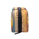 Toiletry Bag Red Eiffel Womens Beauty Makeup Case Brush Cosmetic Organizer