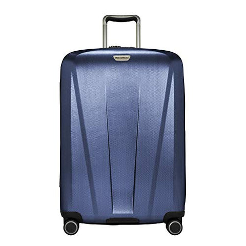 Ricardo Beverly Hills San Clemente 2.0 26-Inch Checked Suitcase (Slate Blue)
