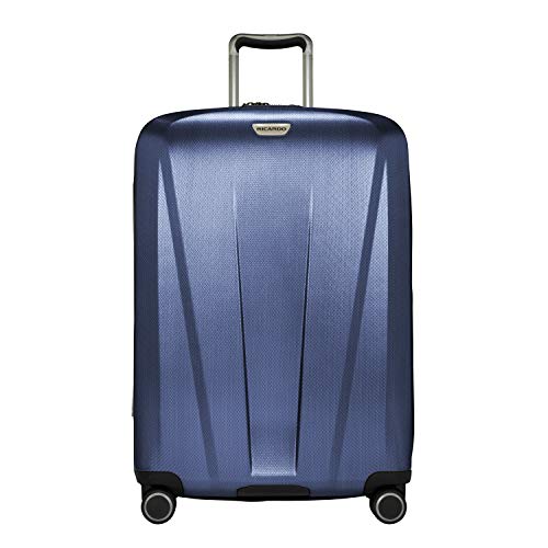Ricardo Beverly Hills San Clemente 2.0 26-Inch Checked Suitcase (Slate Blue)