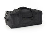 North Star Sports 1050 Tuff Cloth Flight Carry-On Luggage Bag, Black, 21" x 14" x 9"