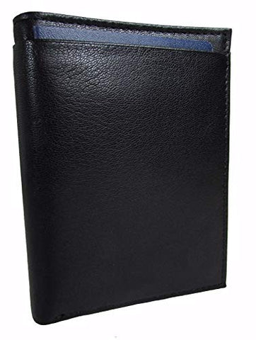 Buxton Men's RFID Blocking Passport Wallet, Black, One Size