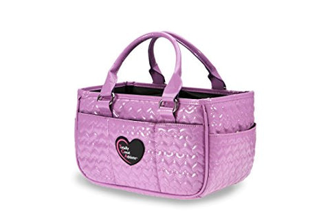 Tga Lavender Heart Ice Skating Bag Tennis Gym And Ballet Girls Athletic Bag