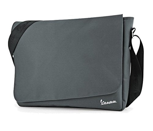 Vespa Nylon Messenger Bags - Gray