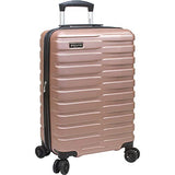 Dejuno Cortex Lightweight 3-Piece Hardside Spinner Luggage Set-Rose Gold