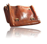 Timmari-"Myrtle" Italian Leather Messenger Bag