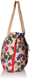 Vera Bradley Women's Lighten Up Expandable Tote, Falling Flowers Neutral