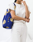 BAGGU Standard Reusable Shopping Bag, Eco-friendly Ripstop Nylon Foldable Grocery Tote, Cookie