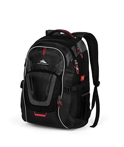 High Sierra At7 Outdoor Backpack, Black